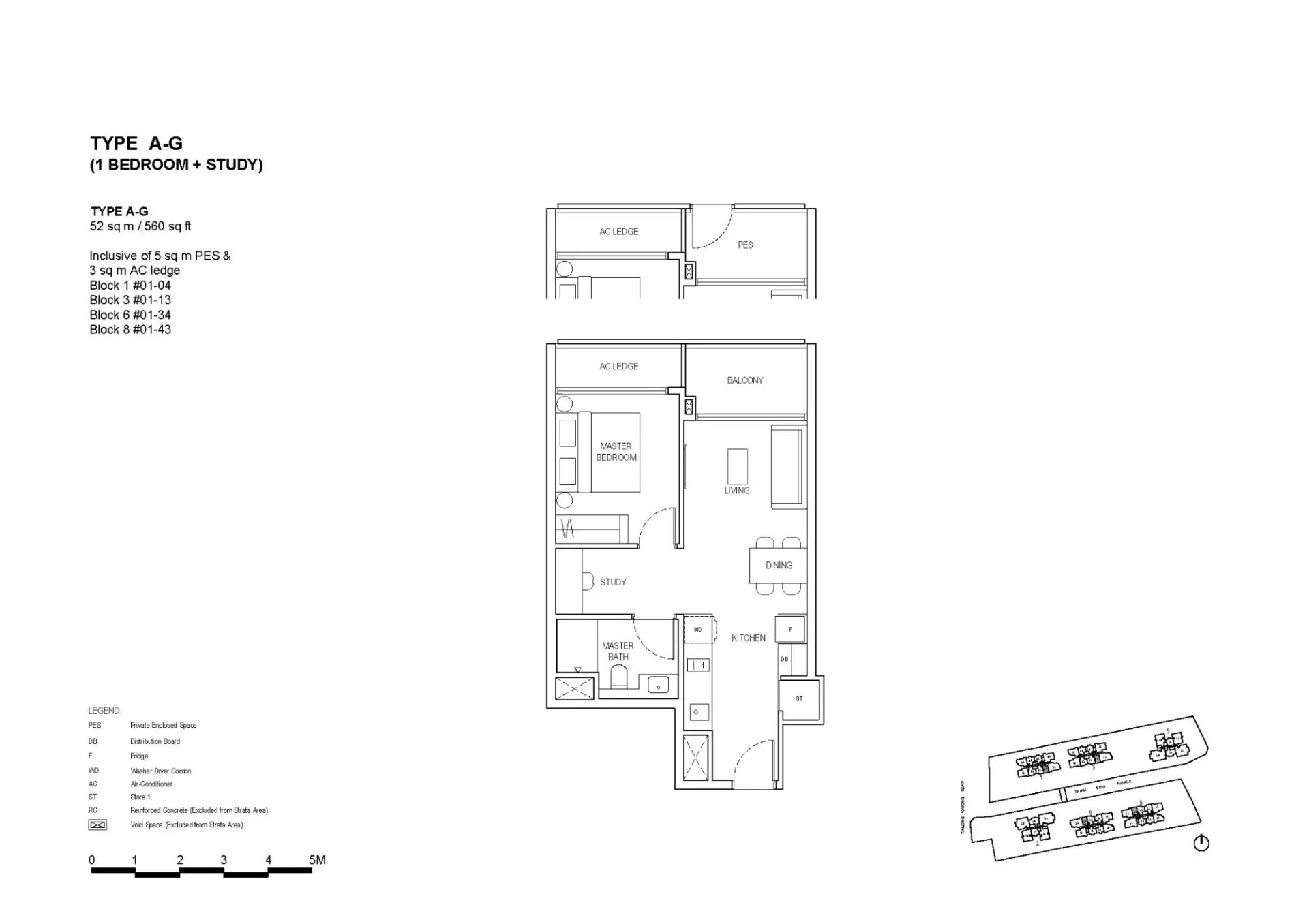 The Continuum floorplan